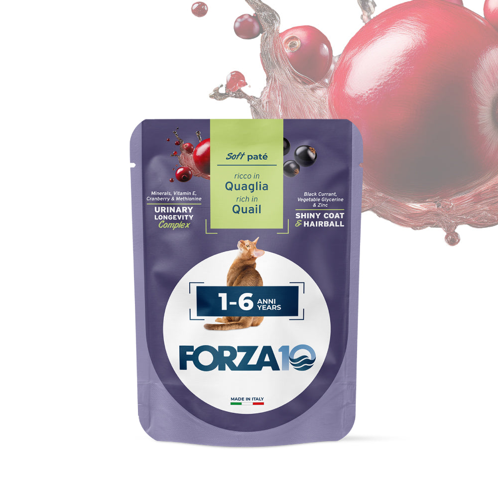Forza10 Botanicat Cat Wet Food Quail Pate Pouch