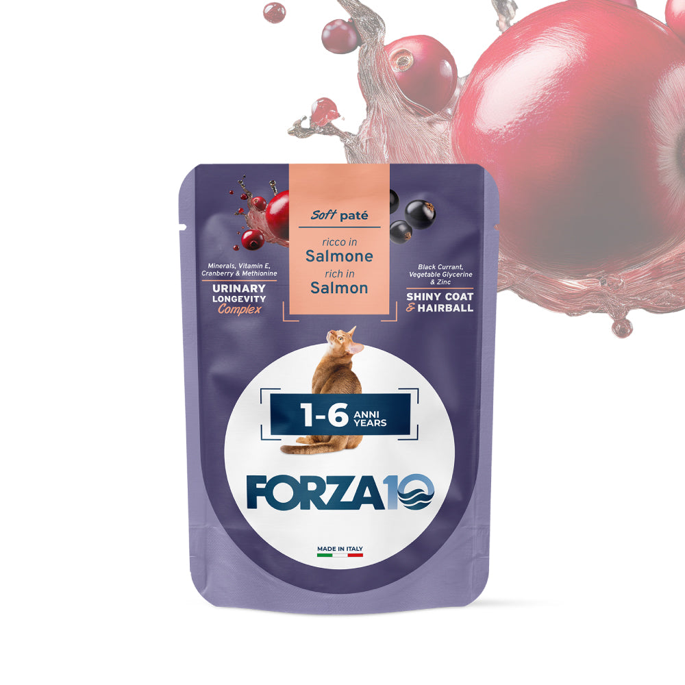 Forza10 Botanicat Cat Wet Food Salmon Pate Pouch