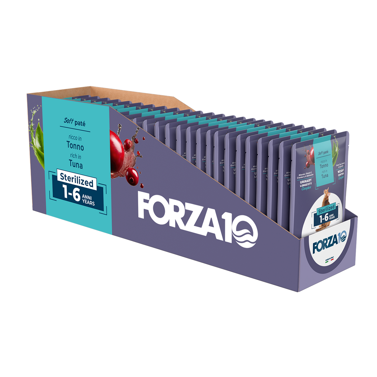 Forza10 Botanicat Sterilized Cat Wet Food Tuna Pate Pouch