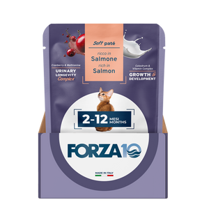 Forza10 Botanicat Kitten Wet Food Salmon Pate Pouch