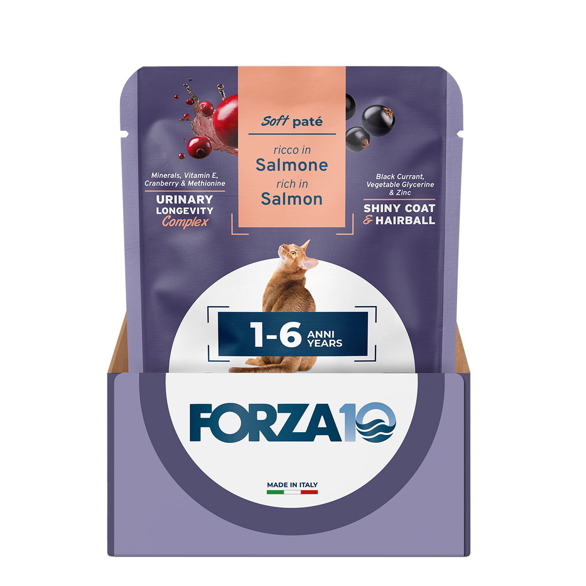 Forza10 Botanicat Cat Wet Food Salmon Pate Pouch
