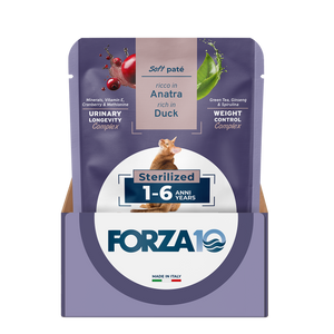 Forza10 Botanicat Sterilized Cat Wet Food Duck Pate Pouch