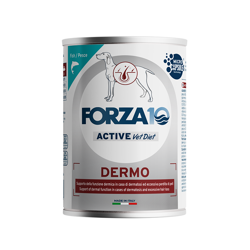 Forza10 Active Dog Wet Food Dermo Fish Can 390g