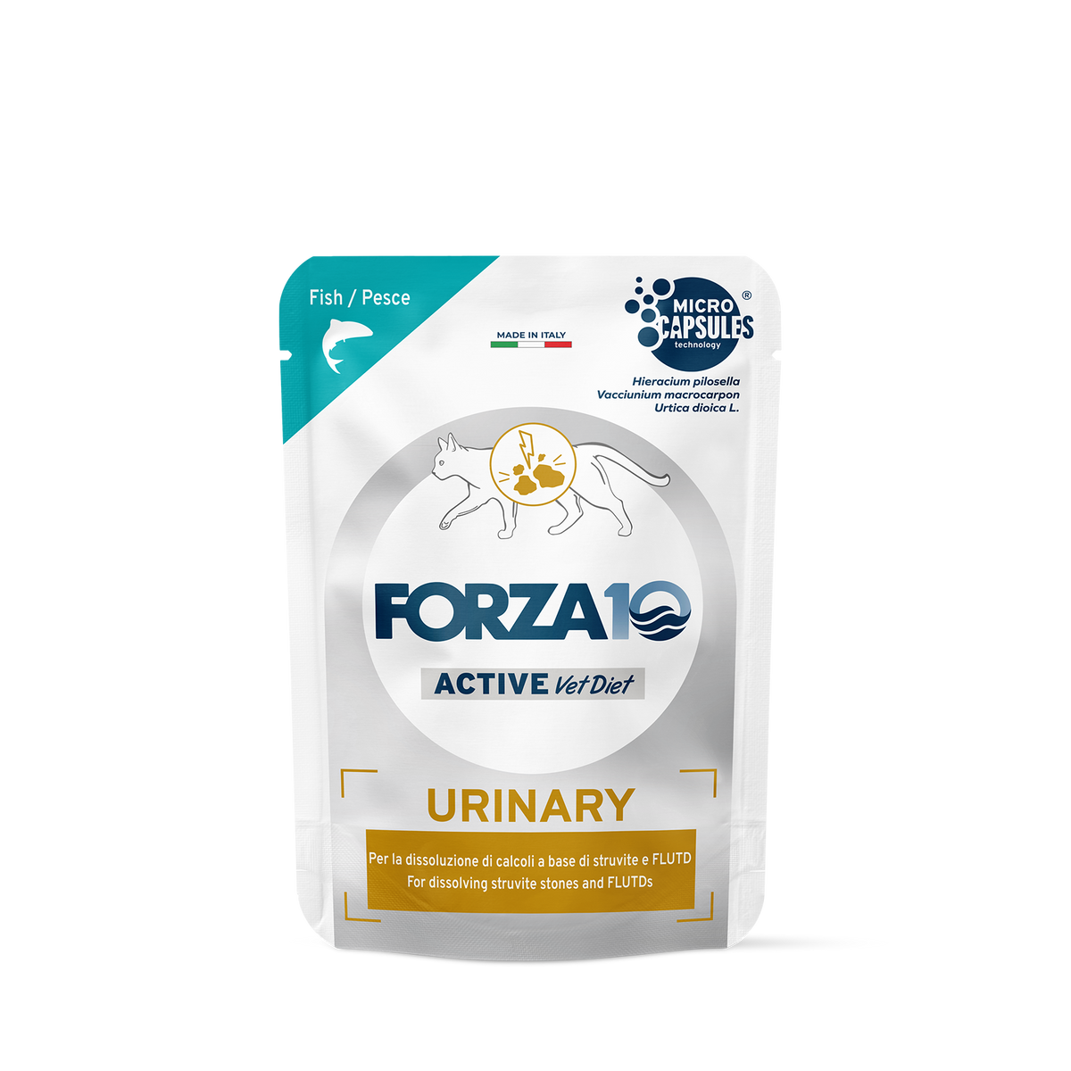 Forza10 Active Cat Wet Food Urinary Fish Pouch