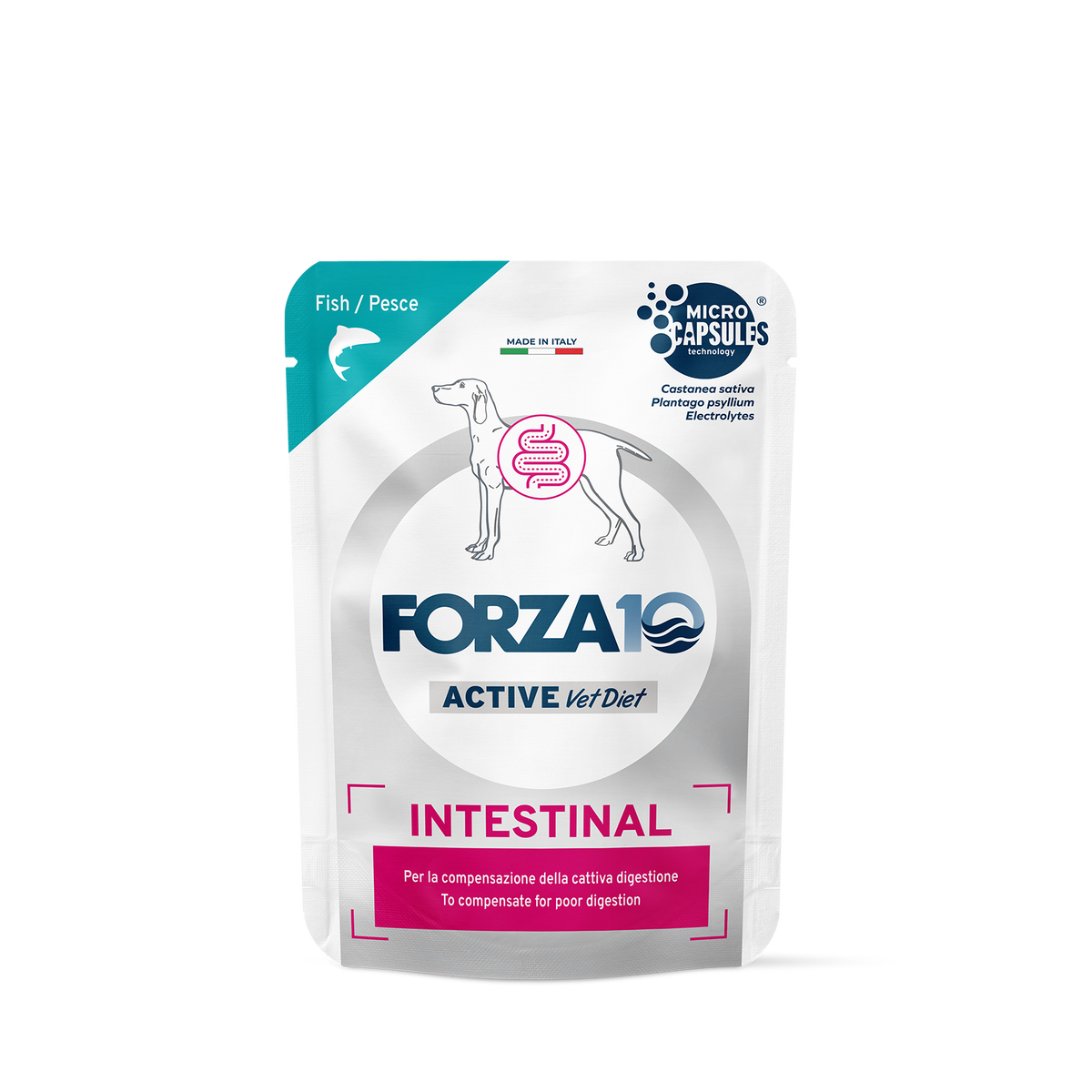 Forza10 Active Dog Wet Food Intestinal Fish Pouch