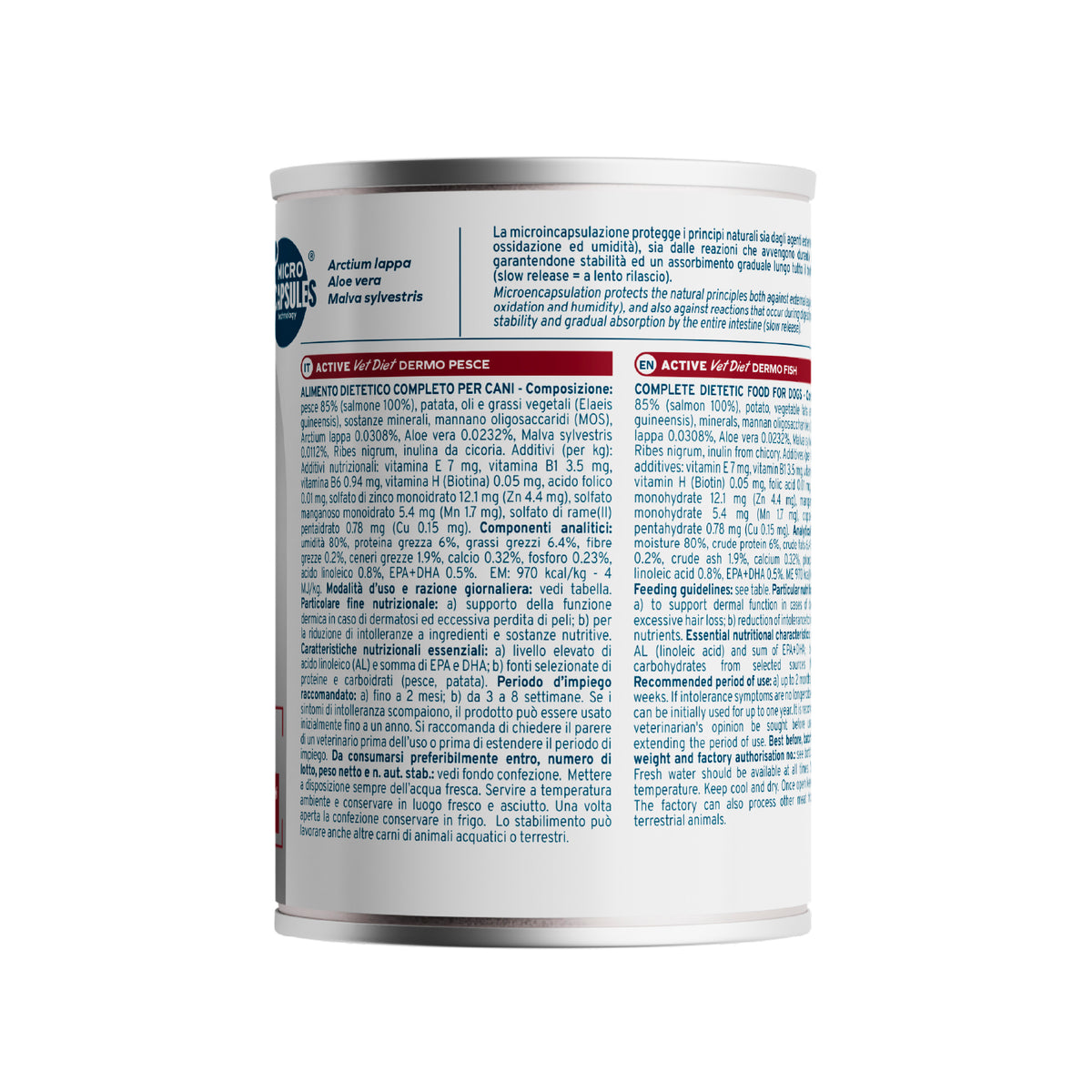 Forza10 Active Dog Wet Food Dermo Fish Can 390g