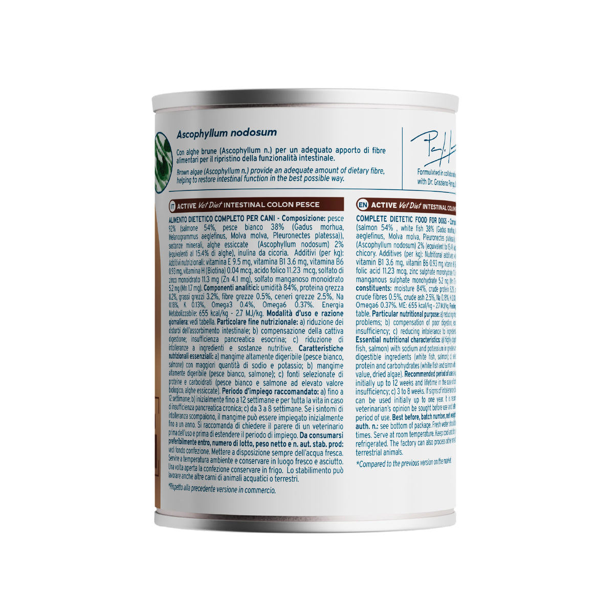 Forza10 Active Dog Wet Food Intestinal Colon Fish Can