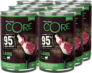Wellness Core Dog Wet Food 95% Single Protein Lamb with Pumpkin 400g Wellness Core