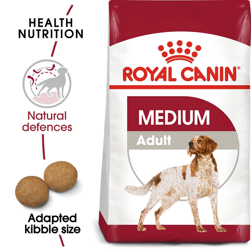 Royal Canin Medium Adult Dog Dry Food 4KG