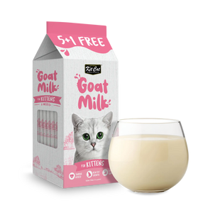 Kit Cat Kitten Goat Milk Supplement 6 x 50ml Kit Cat