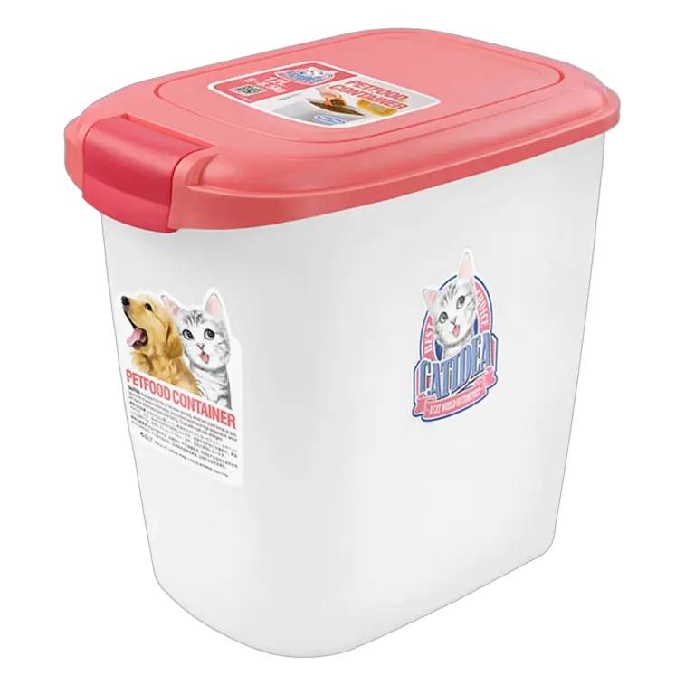 6921103001456, Cat and Dog Pet Food Single Open Container 15Kg Pink CATIDEA,