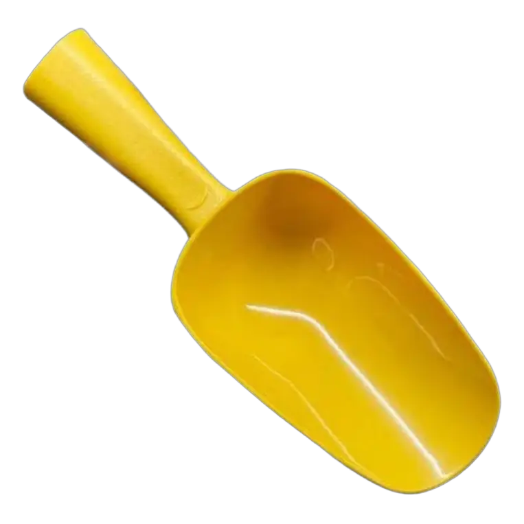 6921103001340, مغرفة أكل للقطط والكلاب لون أصفر من كات ايديا, 1