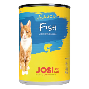 4032254774136, JosiCat Wet Food Fish in Sauce 415g, 1