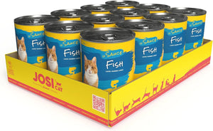 JosiCat Wet Food Fish in Sauce 415g Josi Cat
