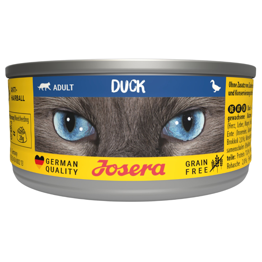 4032254795155 Josera Cat Complete Wet Food Duck 85g