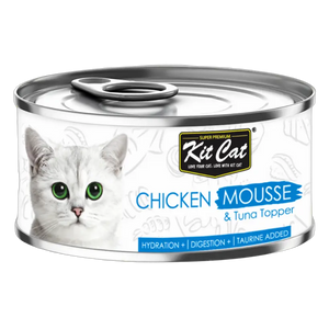 8858772602517, Kit Cat Wet Food Chicken Mousse Tuna Toppers 80g, 1
