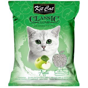 8858788708555, Kit Cat Litter Classic Clump Apple Scent 10L, 1