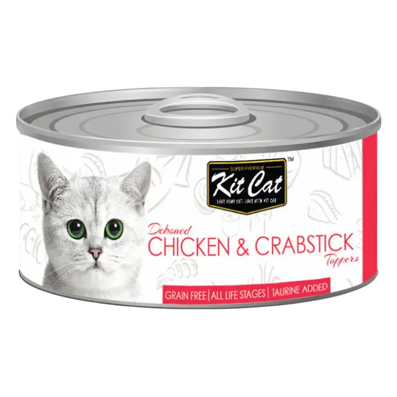 8858772602173, Kit Cat Deboned Wet Food Chicken Crabsticks 80g, 1
