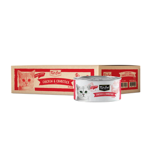Kit Cat Deboned Wet Food Chicken Crabsticks 80g - Pawzi
