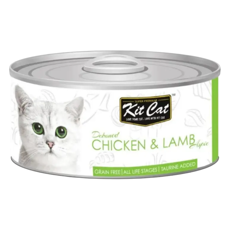 8852084172225, Kit Cat Deboned Wet Food Chicken Lamb Toppers 80g, 1