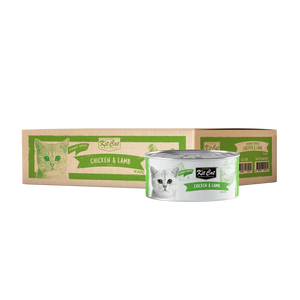 Kit Cat Deboned Wet Food Chicken Lamb Toppers 80g - Pawzi