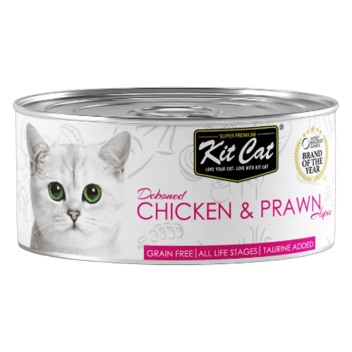 8852084172232, Kit Cat Deboned Wet Food Chicken Prawn 80g, 1
