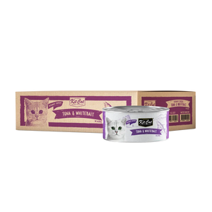 Kit Cat Deboned Wet Food Tuna Whitebait 80g Kit Cat