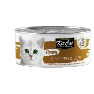 8858772603132, Kit Cat Gravy Wet Food Chicken Beef 70g, 1
