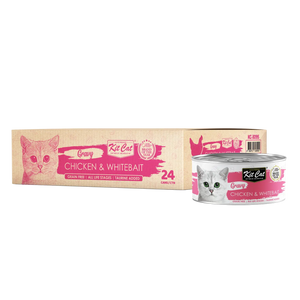Kit Cat Gravy Wet Food Chicken Whitebait 70g Kit Cat