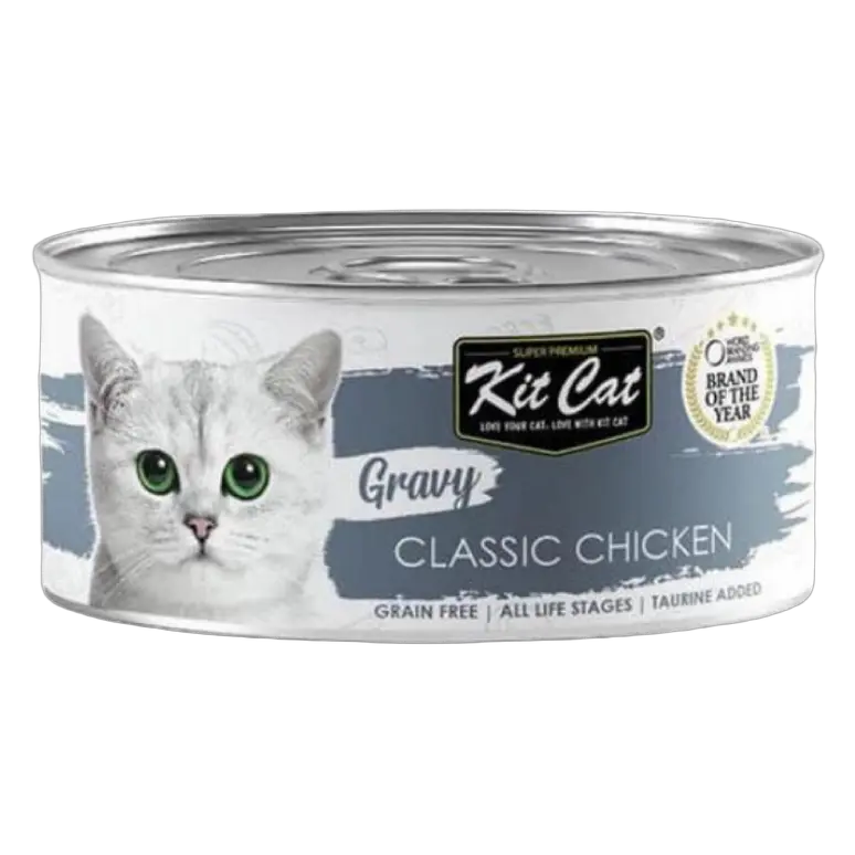 8858772603149, Kit Cat Gravy Wet Food Classic Chicken 70g, 1
