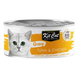 8858772603163, Kit Cat Gravy Wet Food Tuna Chicken 70g, 1