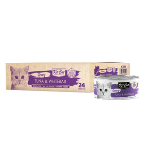 Kit Cat Gravy Wet Food Tuna Whitebait 70g Kit Cat