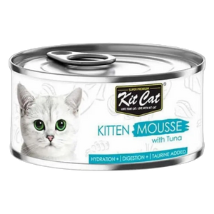 8858772602494, Kit Cat Kitten Wet Food Tuna Mousse 80g, 1