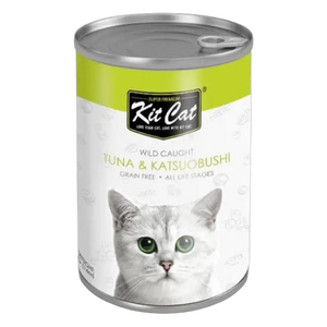 763163284457, Kit Cat Wet Food Tuna Katsuobushi 400g, 1