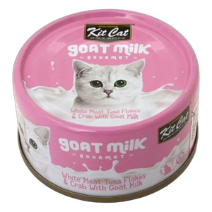 8858772602333, Kit Cat Wet Food Tuna & Crab with Goat Milk 70g, 1