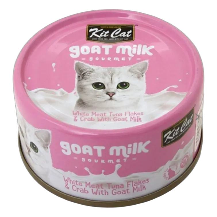 8858772602333, Kit Cat Wet Food Tuna & Crab with Goat Milk 70g, 1