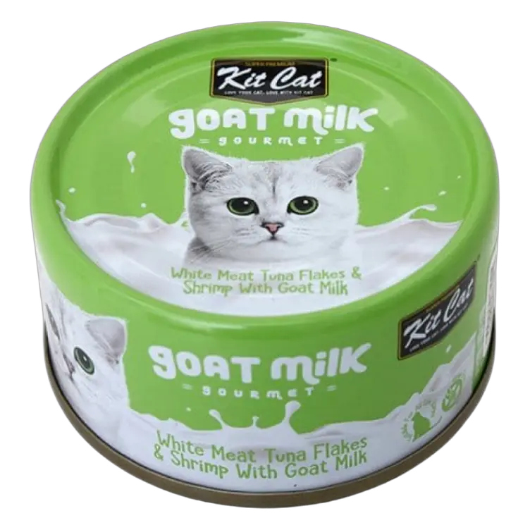 8858772602340, Kit Cat Wet Food Tuna Shrimp Goat Milk 70g, 1