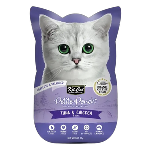 780348007052, Kit Cat Complete Wet Food Petite Pouch Chicken Tuna 70g, 1