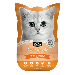 780348007151, Kit Cat Complete Wet Food Petite Pouch Tuna Salmon Adult 70g, 1