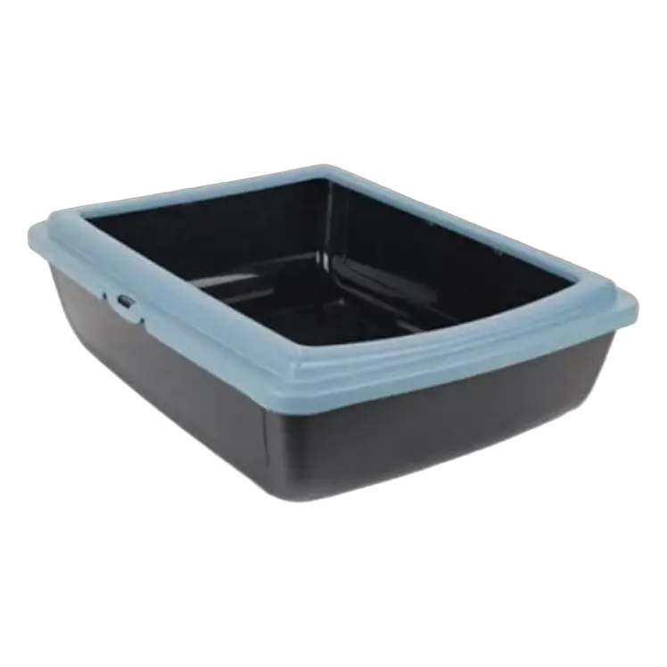 8058093272882, Cat Litter Tray MP Bergamo Eco Blue Juliet - 48x38x14cm, 1