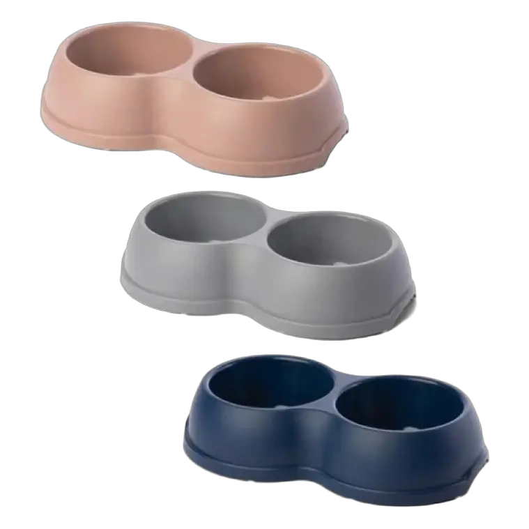 Cat and Dog Double Food Bowl MPS Italia Enjoy 7 -  0.5L Bundle – 20 × 0.5 L