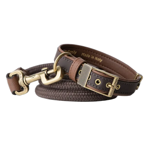 8058773277459, Dog Leather Collar Brown MF Bilbao, 1
