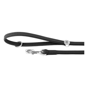 8058773279255, Dog Leather Leash Black MF Bilbao , 1