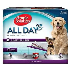 010279102435, Dog Training Pads Lavender Simple Solution, 1