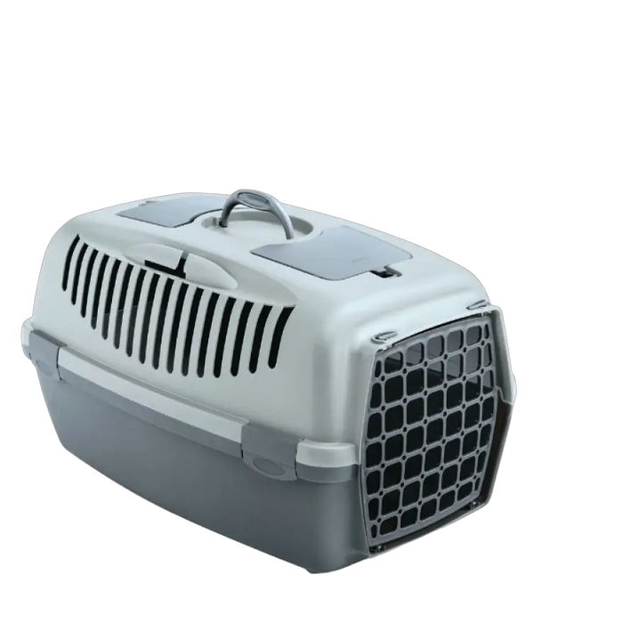 Cat Carrier Plastic Door Stefan Plast Gulliver 2 - 51.5x32.5x30 cm Bundle – 2 × Blue