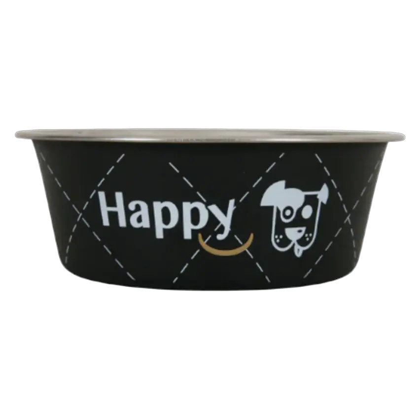 Cat & Dog Bowl Black Zolux Bundle – 4 × 25 cm