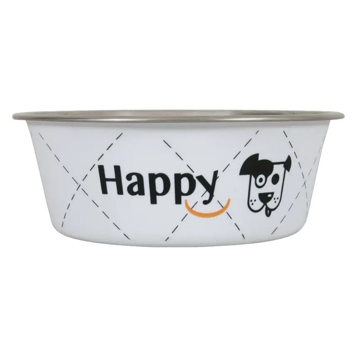 Cat & Dog Feeding Bowl White Zolux Bundle – 4 × 25 cm