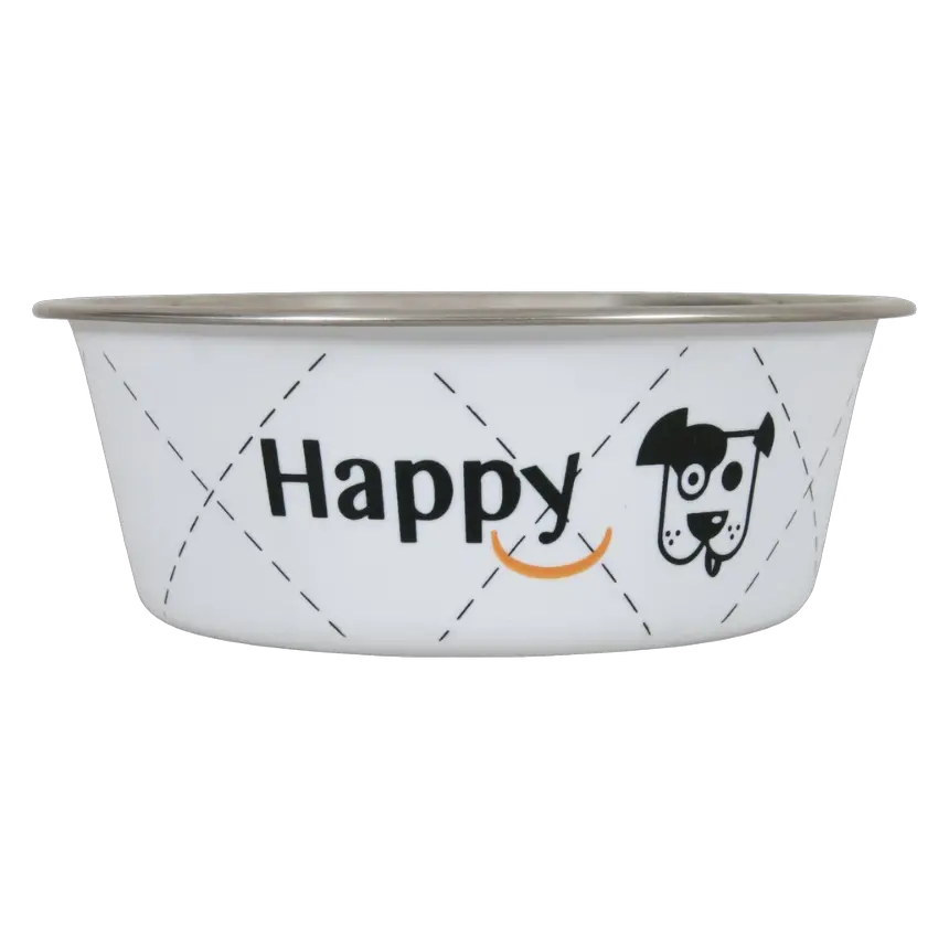 Cat & Dog Feeding Bowl White Zolux Bundle – 4 × 25 cm