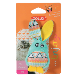 3336025807308, Cat Toy Rabbit Catnip Zolux, 1