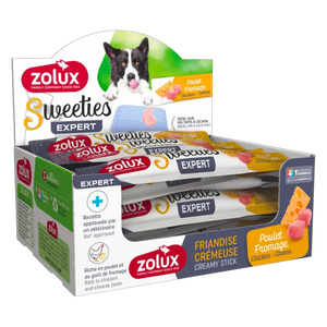 3336020823402, Dog Creamy Treats Chicken & Cheese Zolux 14g , 1